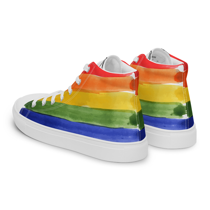 Sneakers alte in tela da donna PRIDE EDITION - Gufetto Brand 