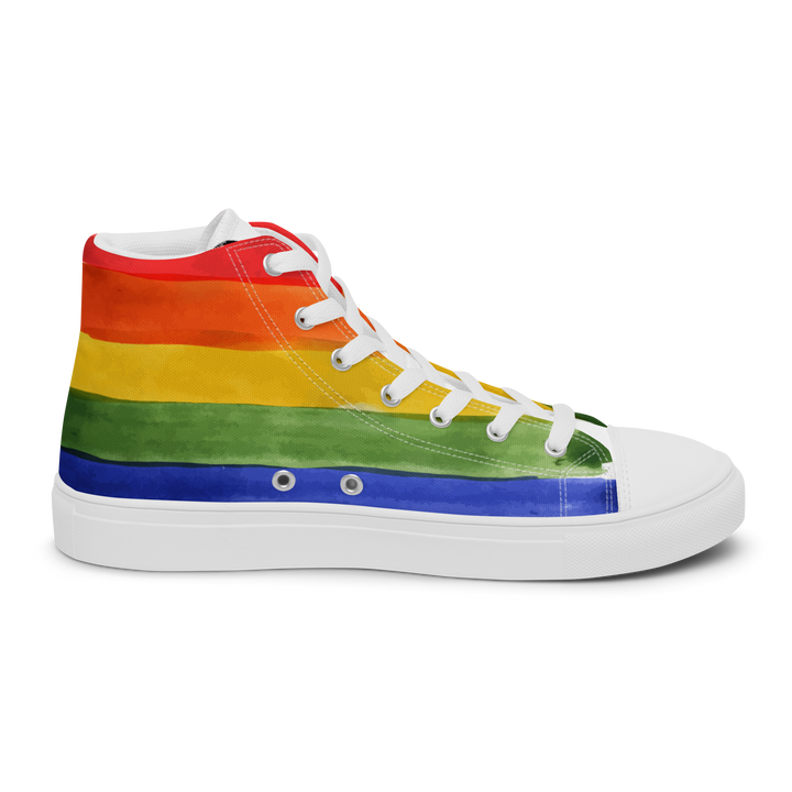 Sneakers alte in tela da donna PRIDE EDITION - Gufetto Brand 