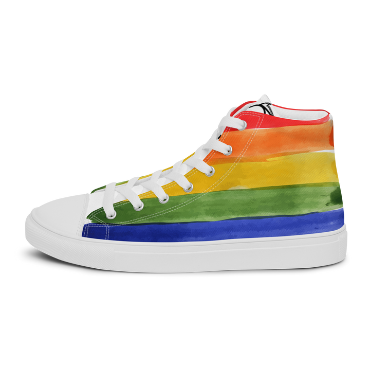 Sneakers alte in tela da donna PRIDE EDITION - Gufetto Brand 