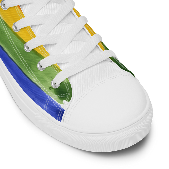 Sneakers alte in tela da donna PRIDE EDITION - Gufetto Brand 
