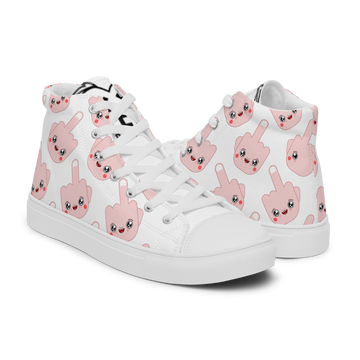 Sneakers alte in tela da donna F*CK