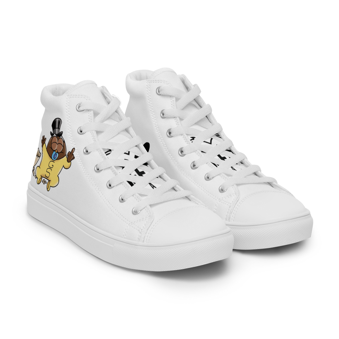 Sneakers alte in tela da donna Baby Gufetto - Gufetto Brand 