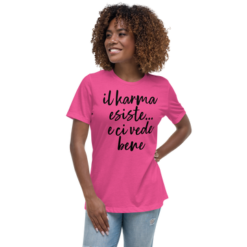 T-shirt relaxed fit donna Karma