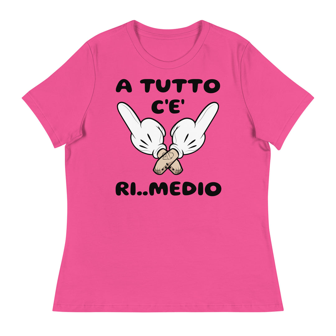 T-shirt relaxed fit donna Ri..Medio - Gufetto Brand 