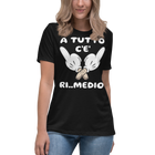 T-shirt relaxed fit donna Ri..Medio - Gufetto Brand 