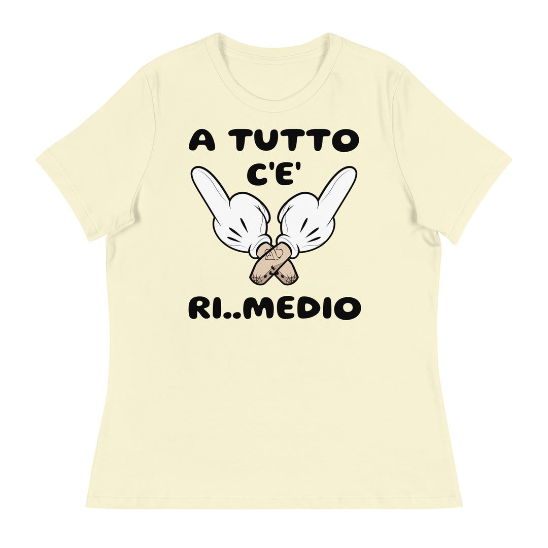 T-shirt relaxed fit donna Ri..Medio - Gufetto Brand 
