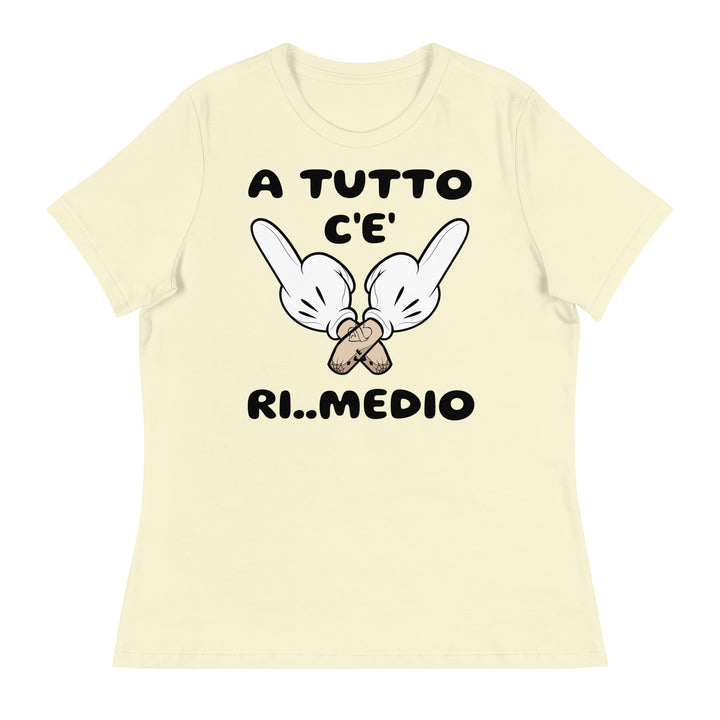 T-shirt relaxed fit donna Ri..Medio - Gufetto Brand 