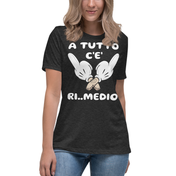 T-shirt relaxed fit donna Ri..Medio