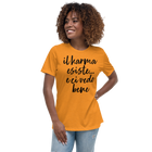 T-shirt relaxed fit donna Karma - Gufetto Brand 