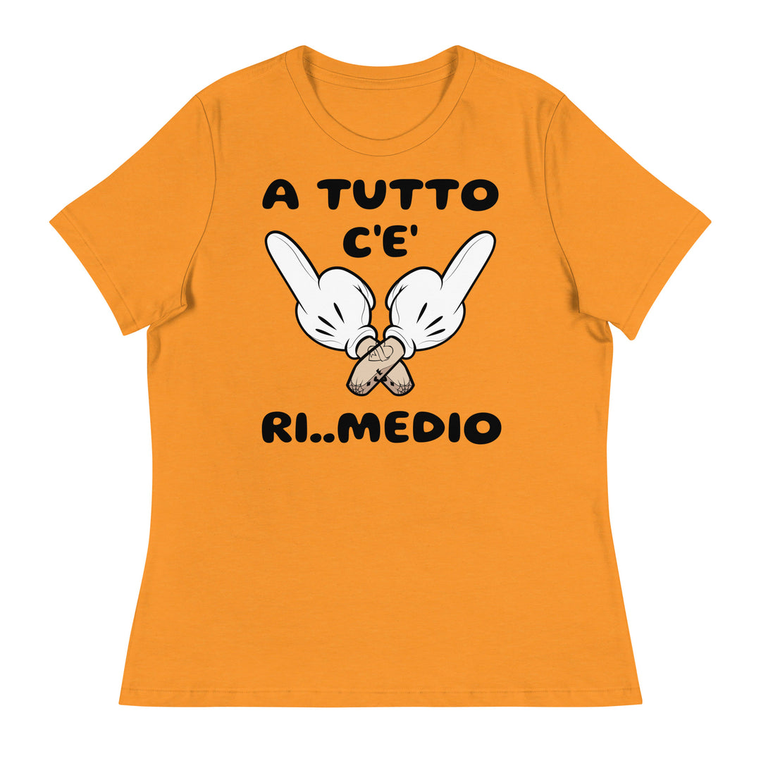 T-shirt relaxed fit donna Ri..Medio - Gufetto Brand 