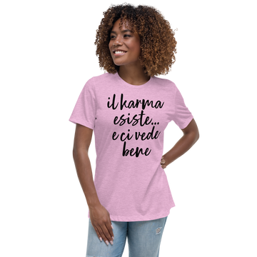T-shirt relaxed fit donna Karma