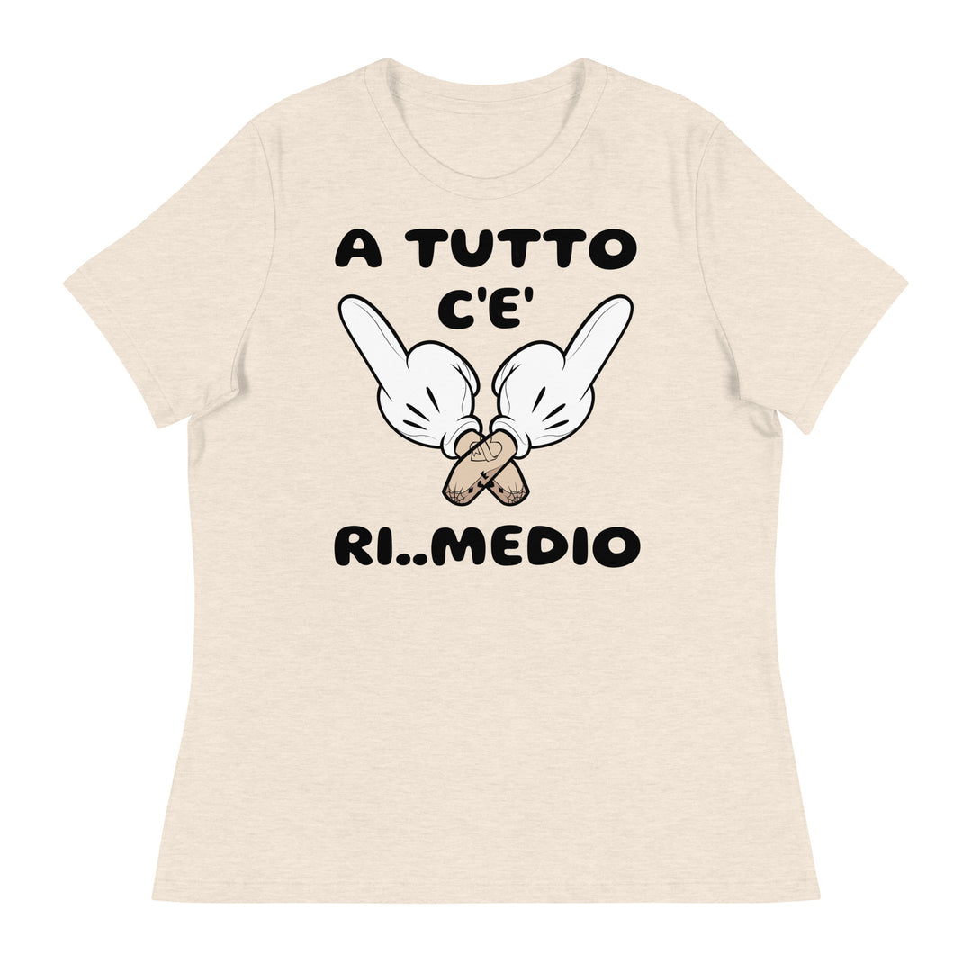 T-shirt relaxed fit donna Ri..Medio - Gufetto Brand 