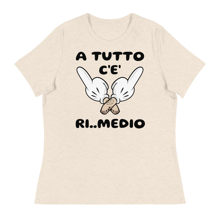 T-shirt relaxed fit donna Ri..Medio - Gufetto Brand 