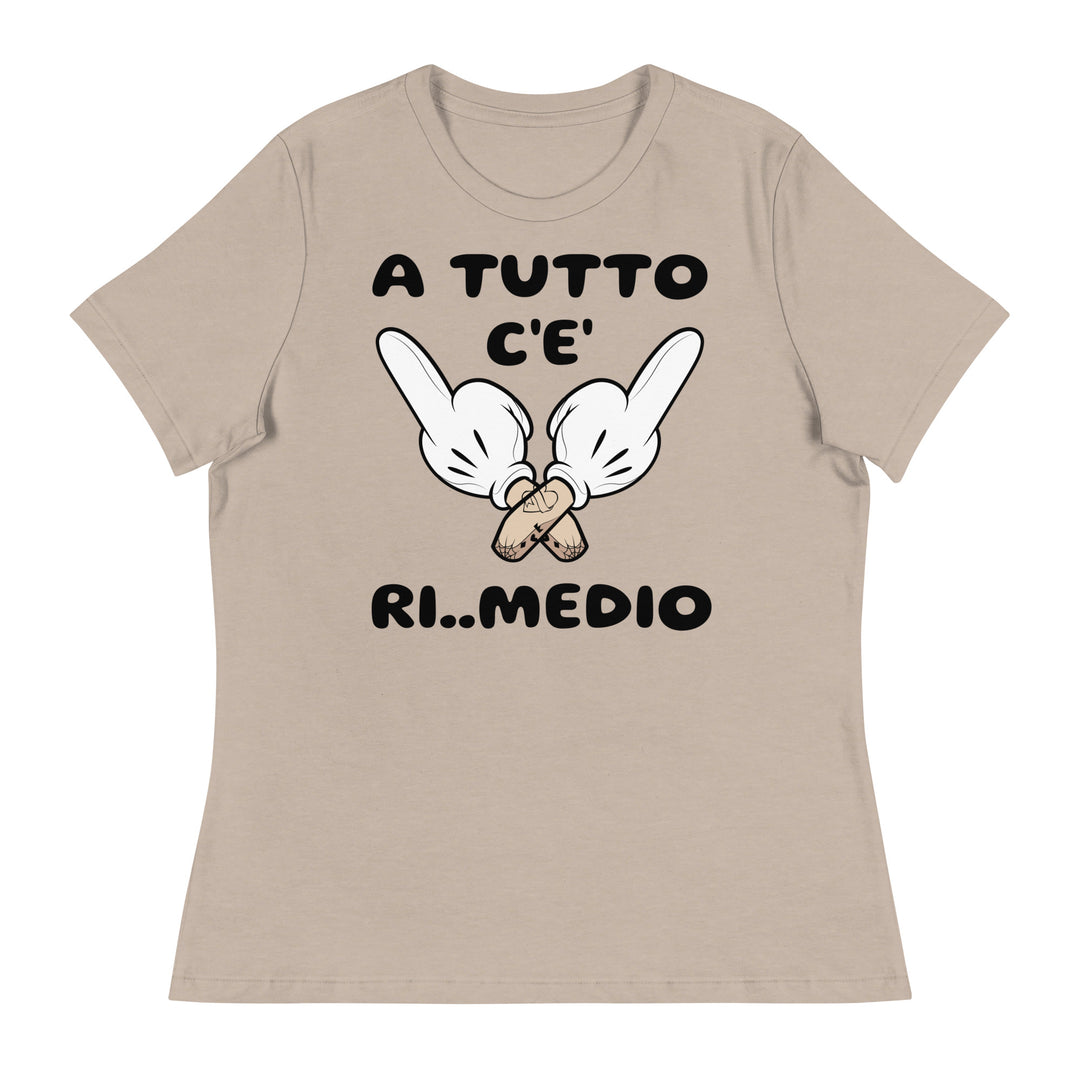 T-shirt relaxed fit donna Ri..Medio - Gufetto Brand 