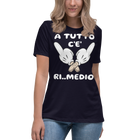 T-shirt relaxed fit donna Ri..Medio - Gufetto Brand 