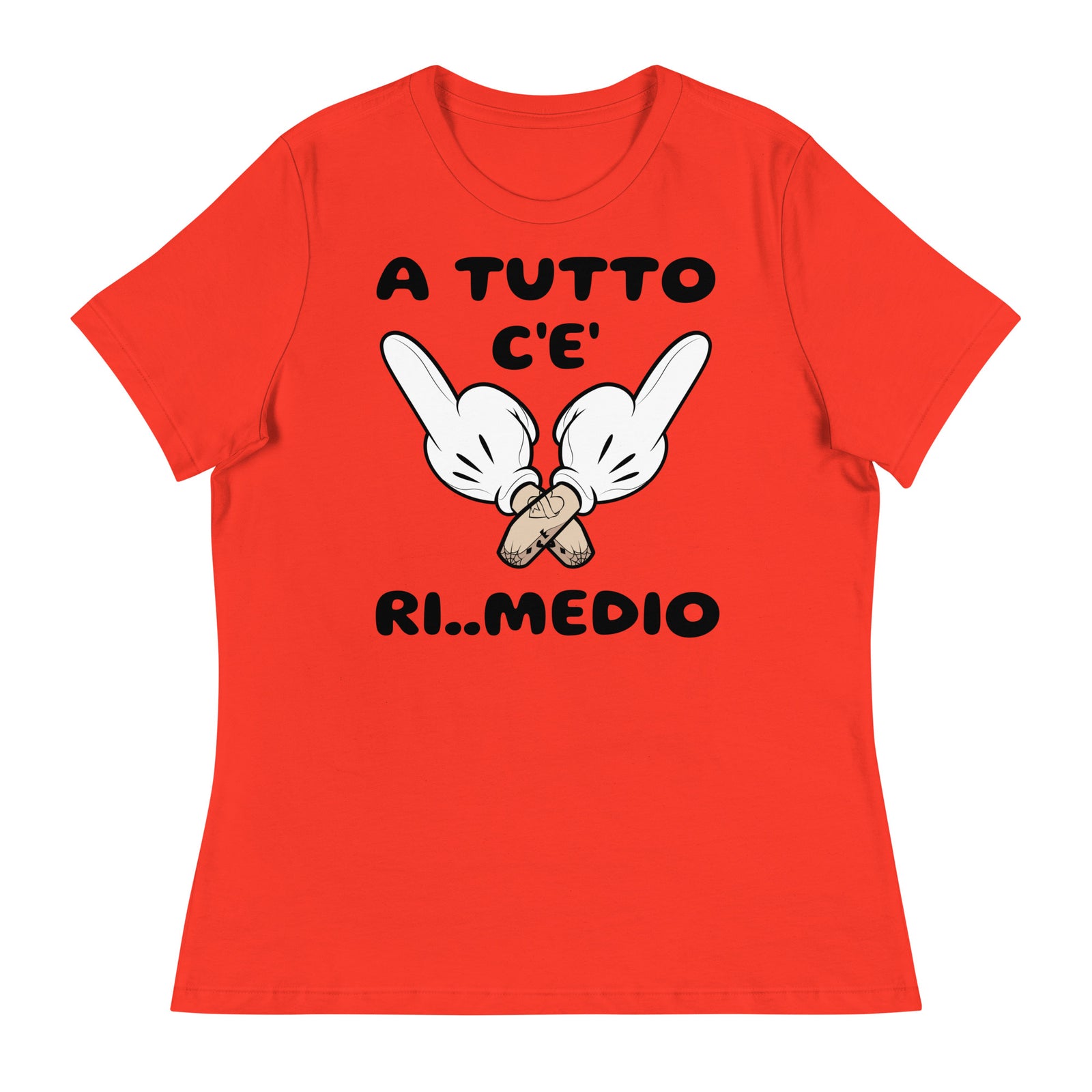 T-shirt relaxed fit donna Ri..Medio - Gufetto Brand 