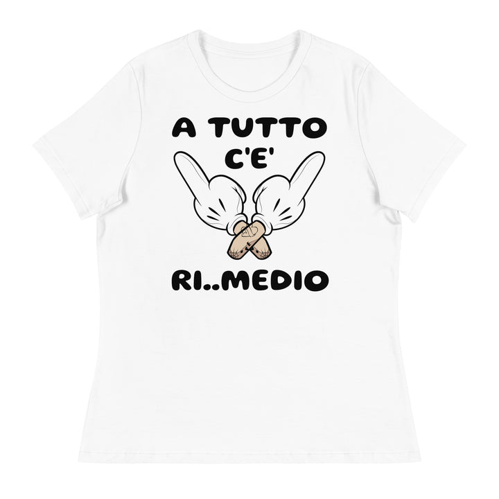 T-shirt relaxed fit donna Ri..Medio - Gufetto Brand 